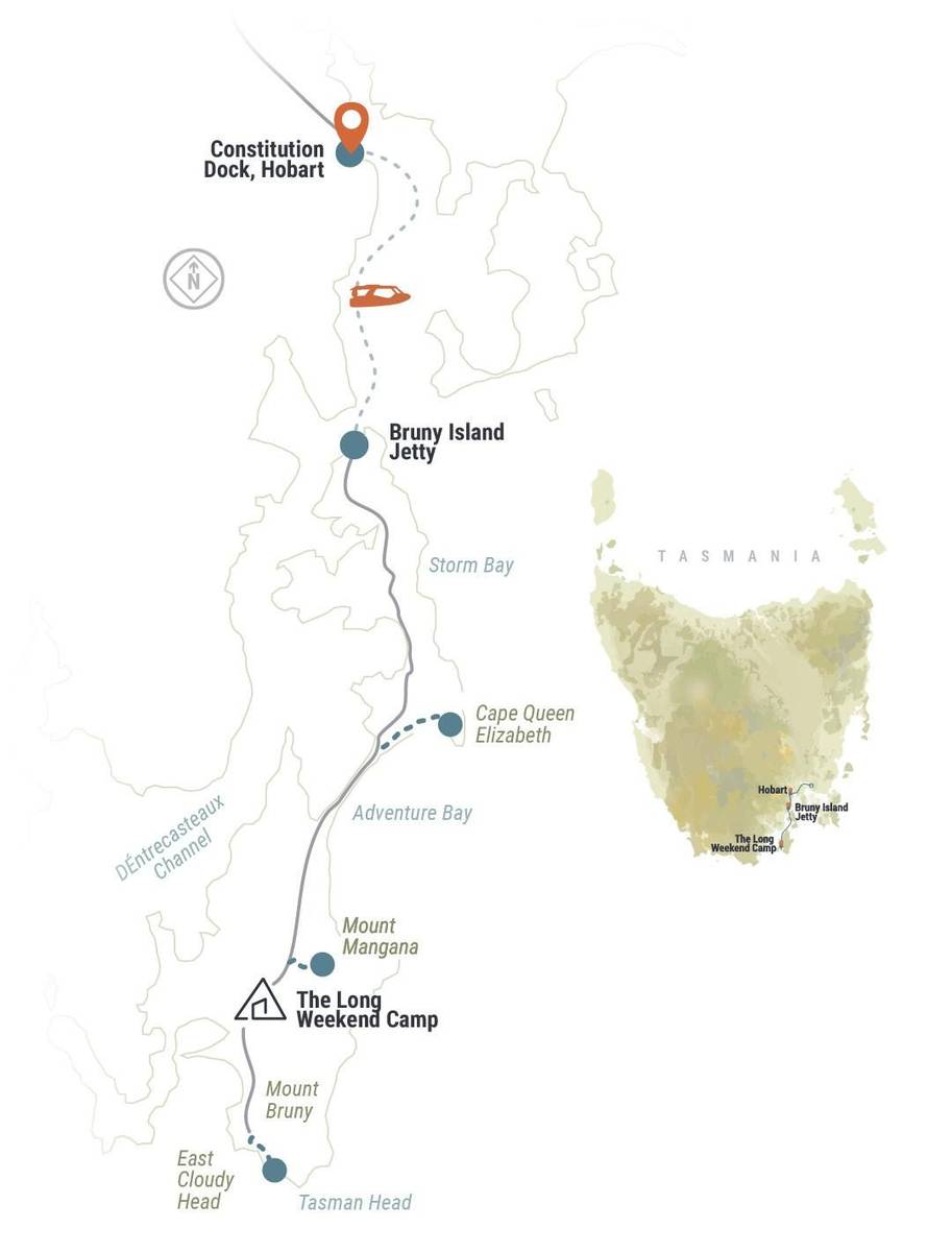 Bruny Island Long Weekend Tasmanian Guided Walking Tour